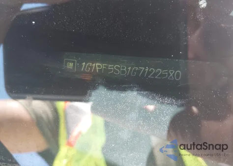 2016 Chevrolet Cruze Limited 2Lt Auto from USA, damaged, VIN 1G1PF5SB1G7122580